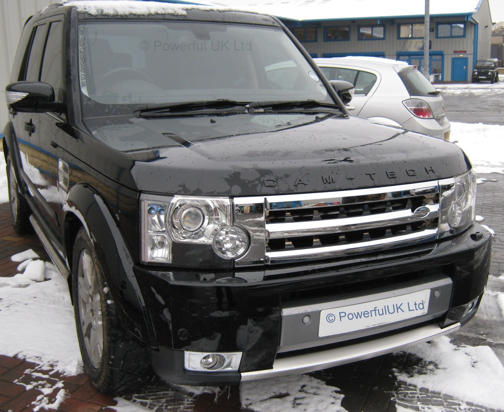 Chrome original style front grille upgrade kit for Land Rover Discovery